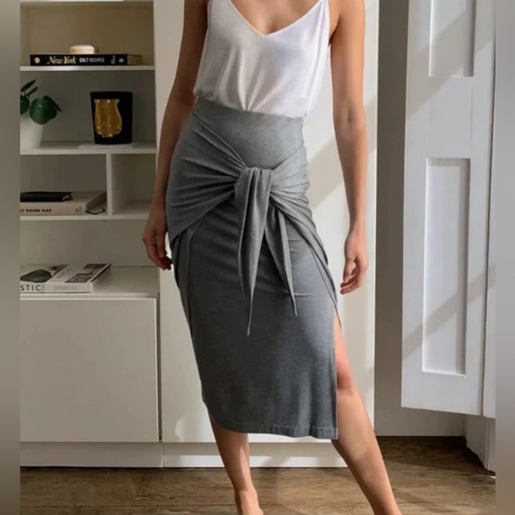 BABATON Burdekin Faux Wrap Skirt - Picture 2 of 10